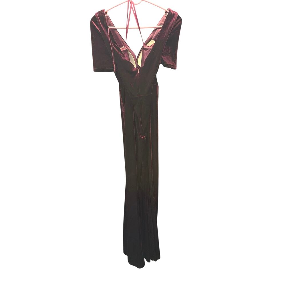 NWOT Unaltered Burgundy Revelry Giselle Dress Size 12 - Picture 4 of 5